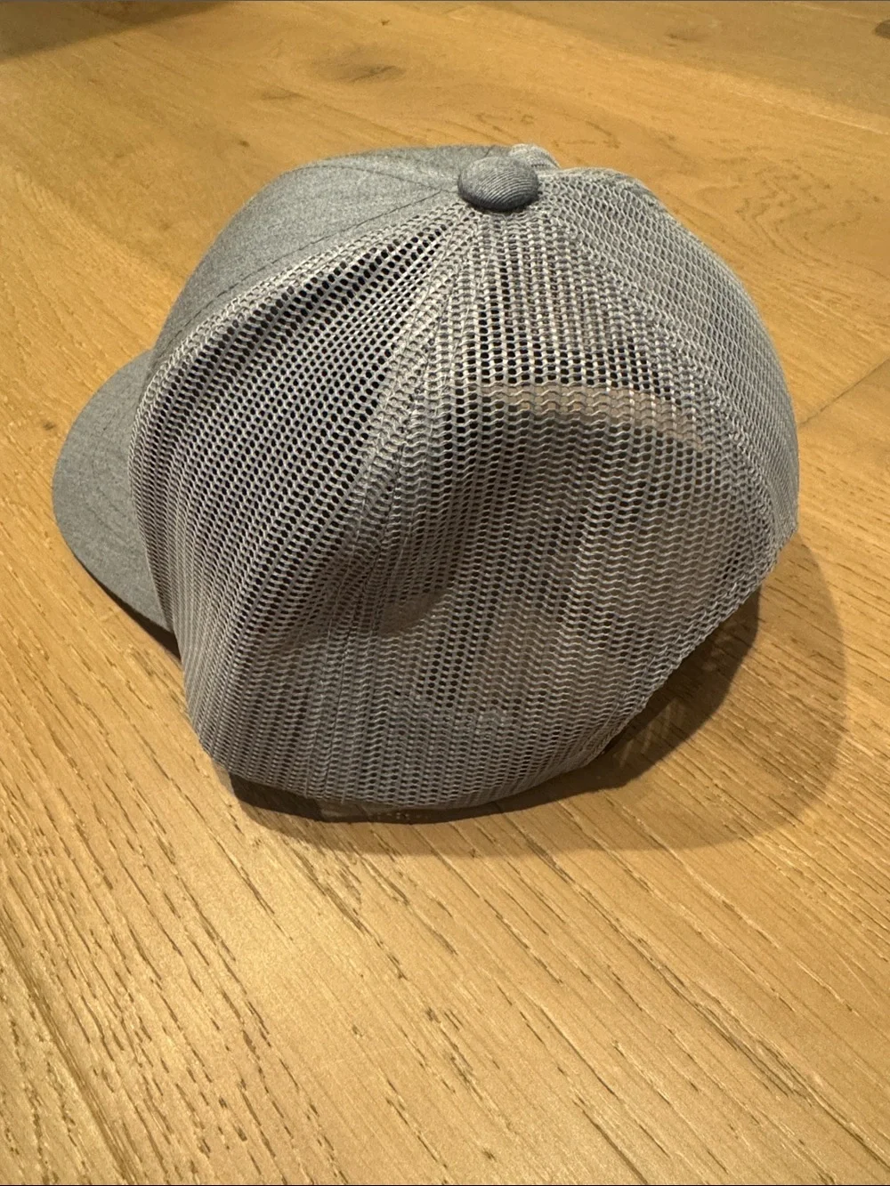 TravisMathew Grey Mesh-Back Baseball Cap